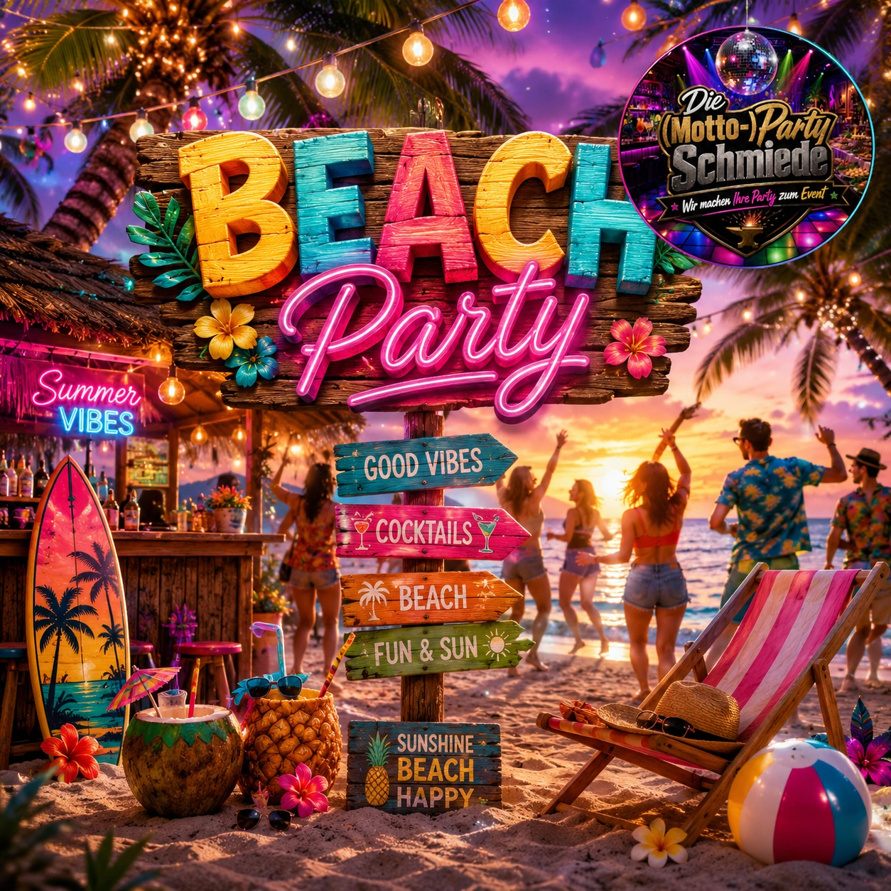 Beach Party Ideen