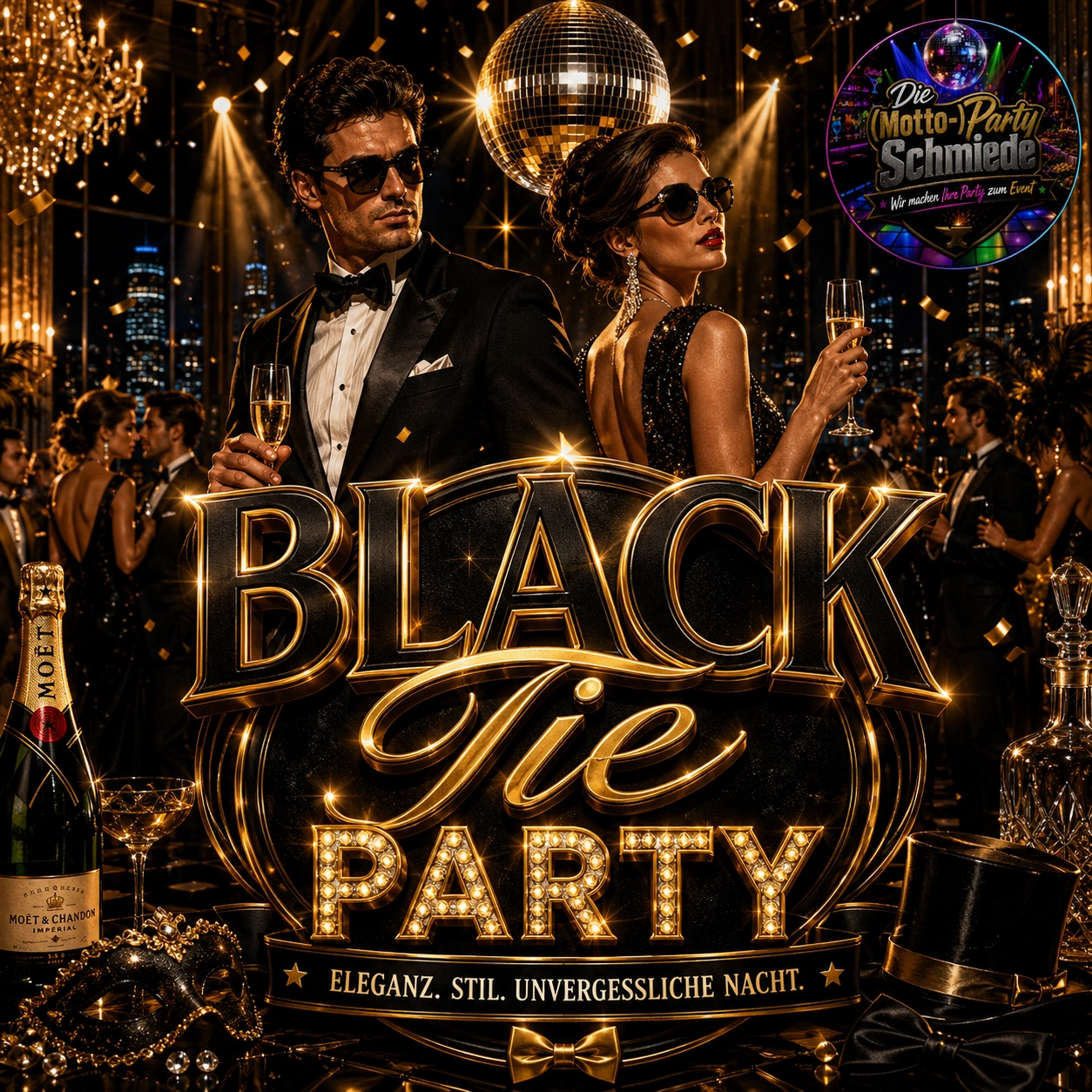 Black Tie Party Ideen