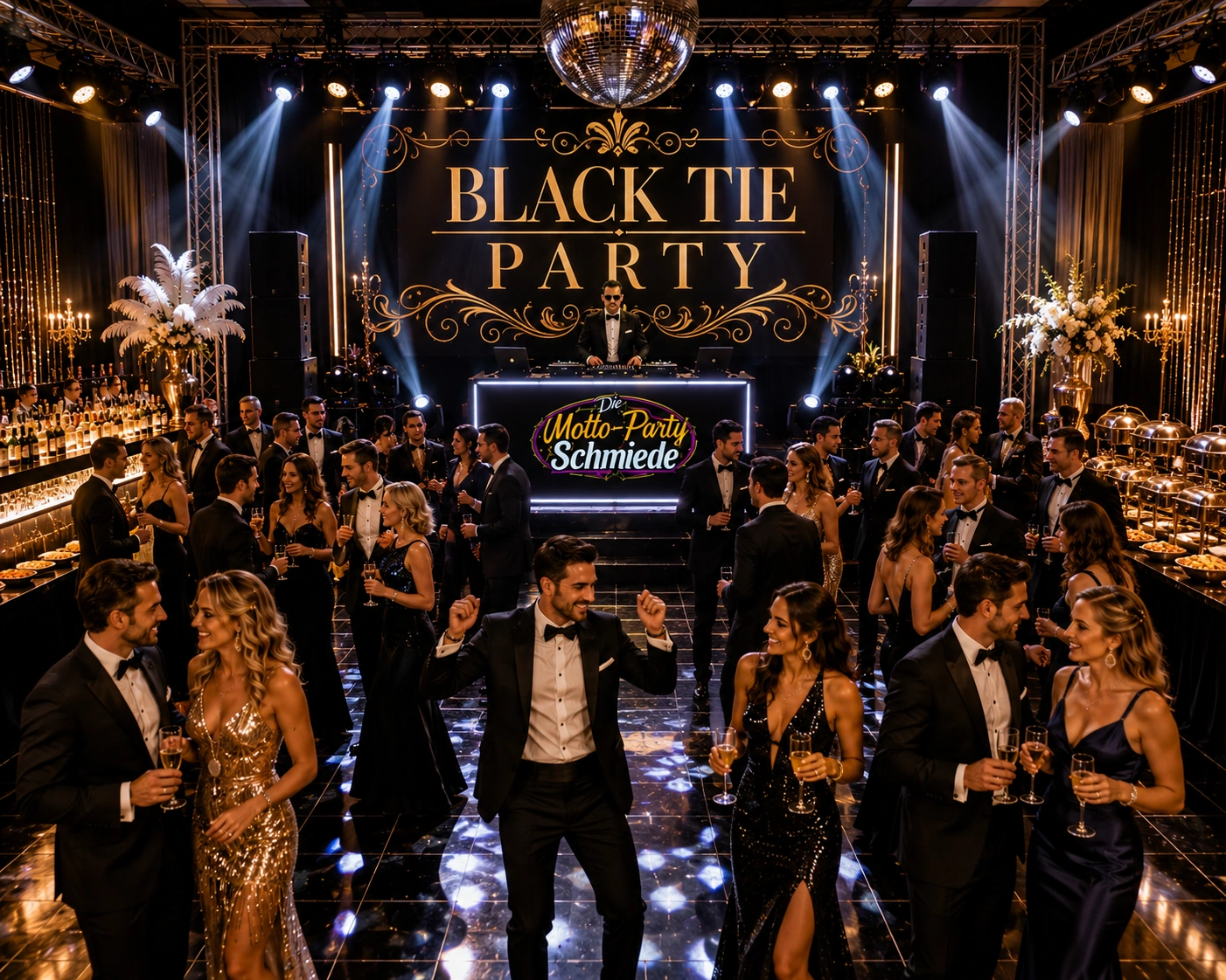 Black Tie Party Ideen