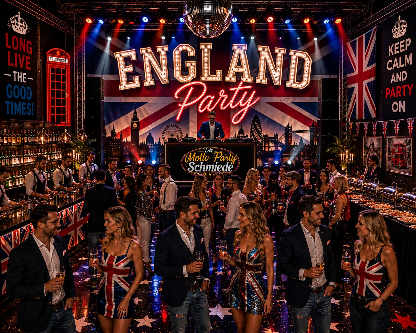 England Party Ideen