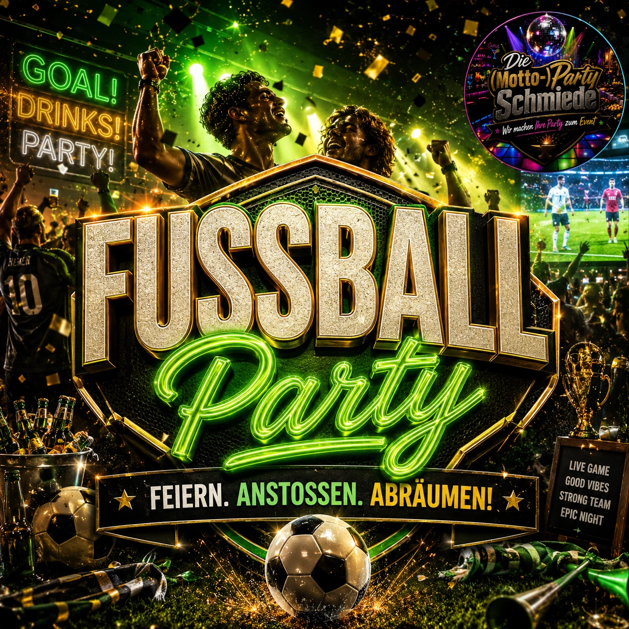 Fußball Party Ideen