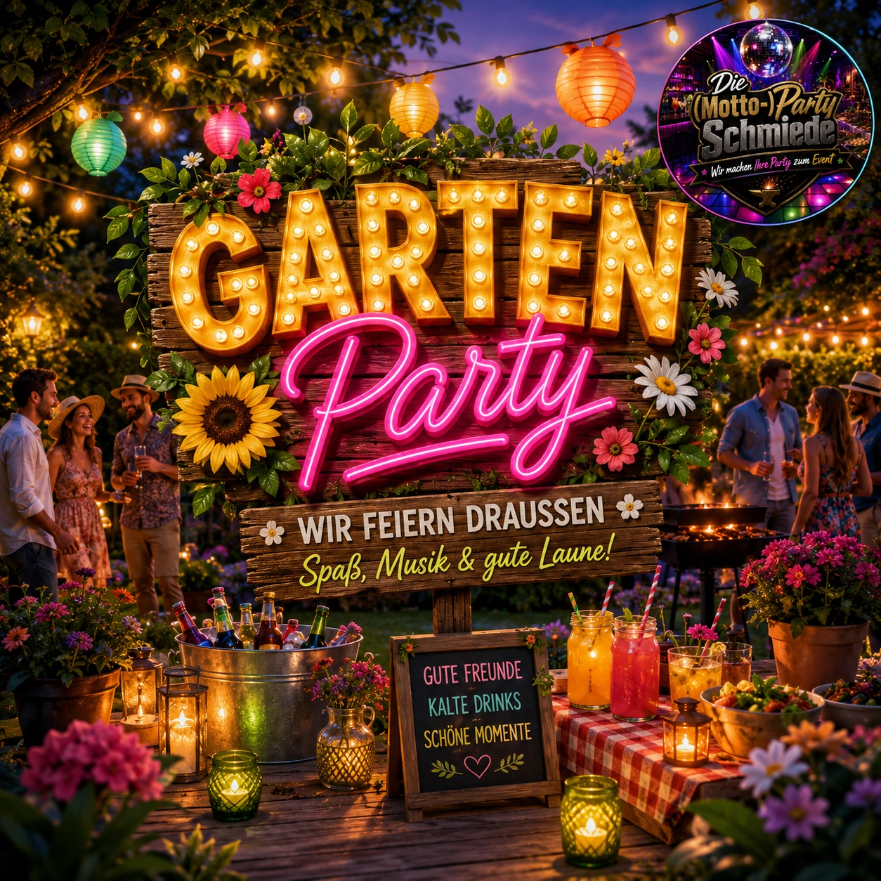 Gartenparty Ideen
