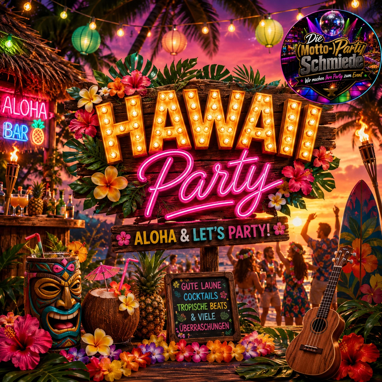 Hawaii Party Ideen