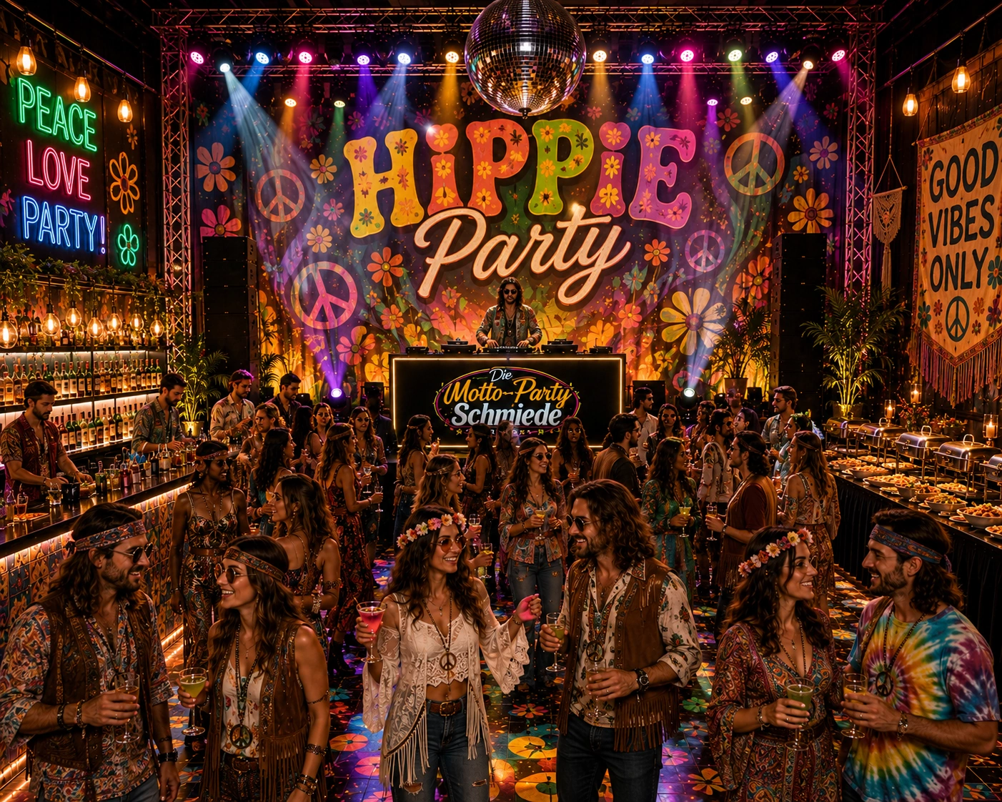 Hippie Party Ideen
