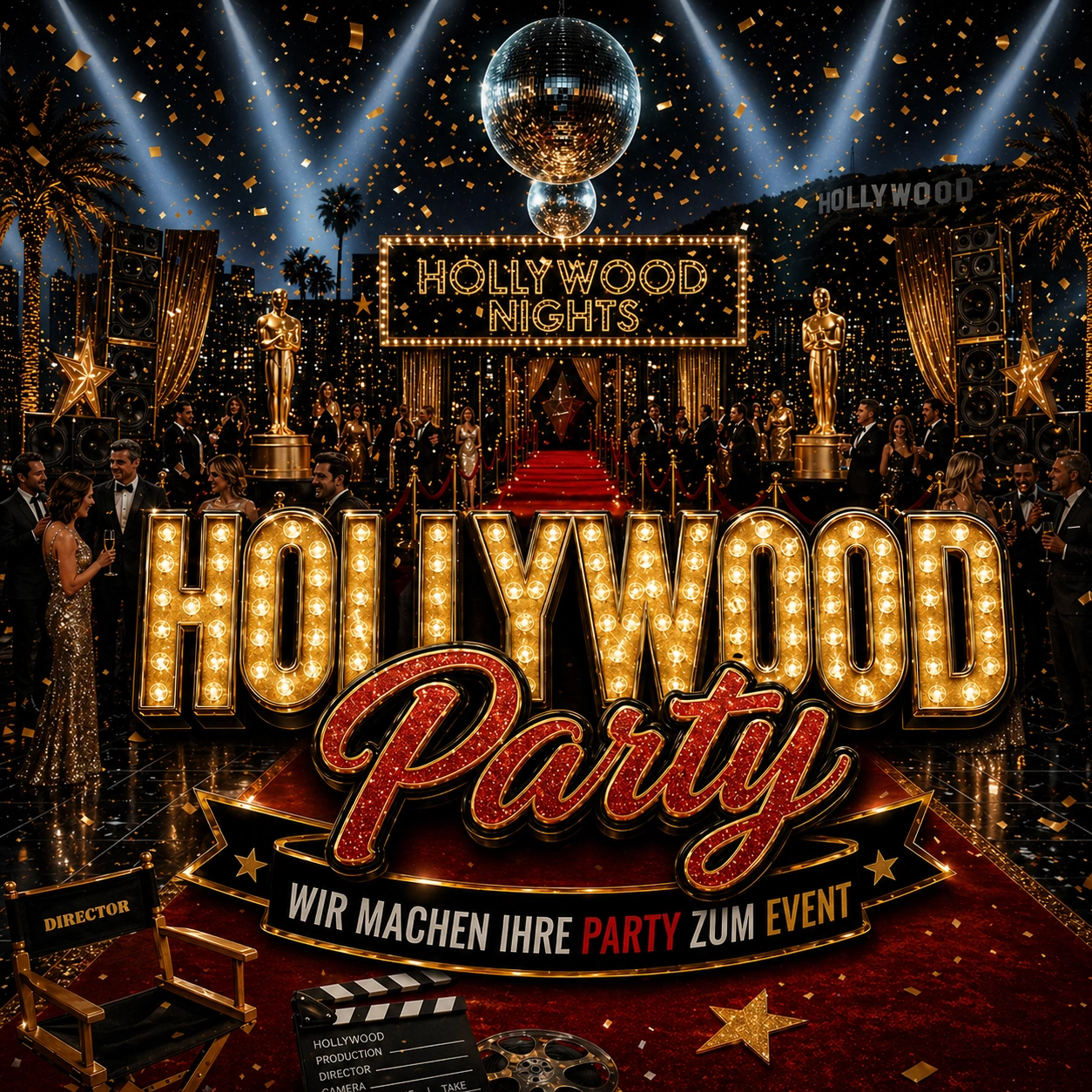 Hollywood Party Ideen