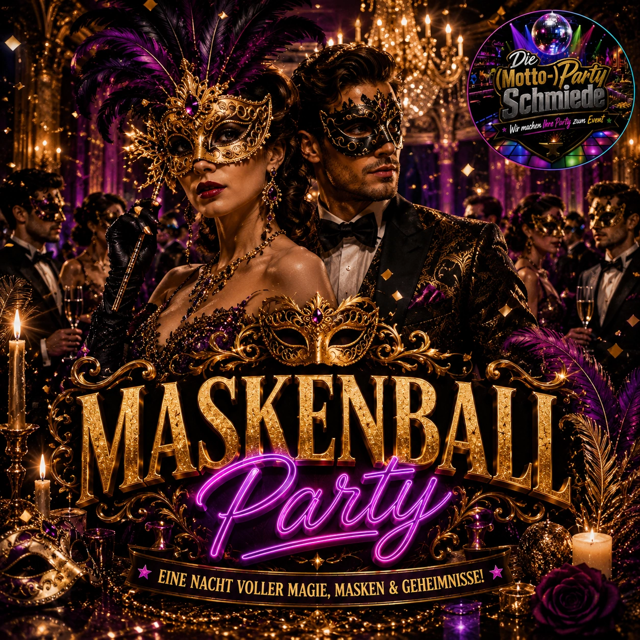 Maskenball Party Ideen