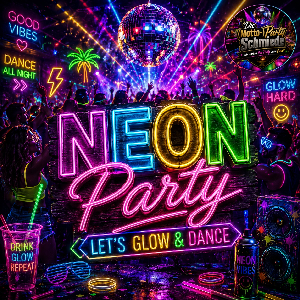 Neon Party Ideen