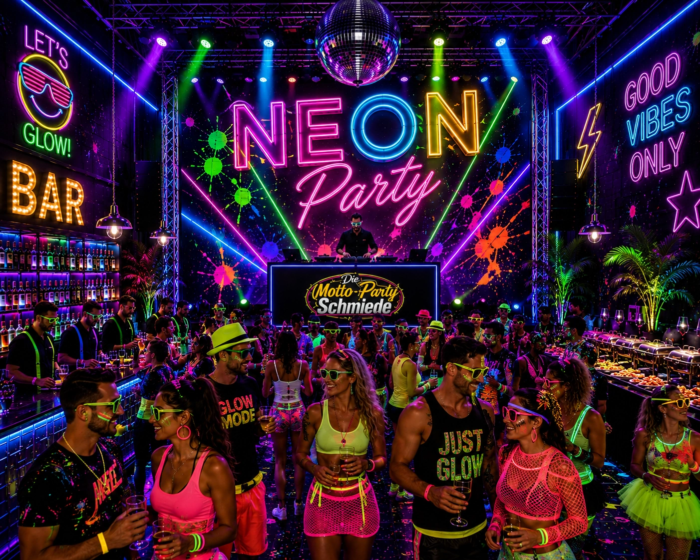 Neon Party Ideen