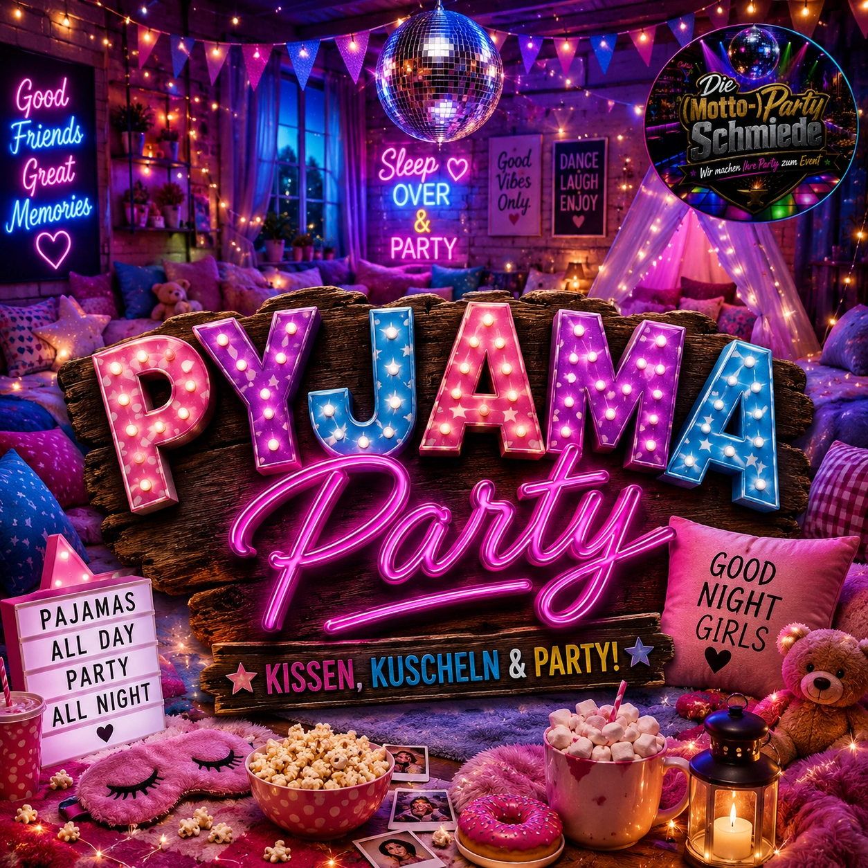 Pyjama Party Ideen