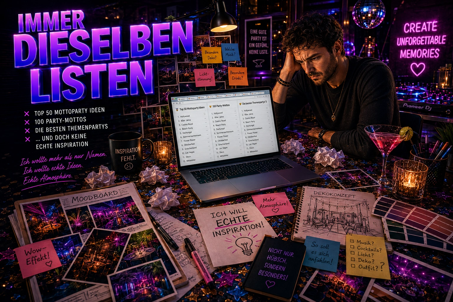 Immer dieselben Listen ohne echte Ideen