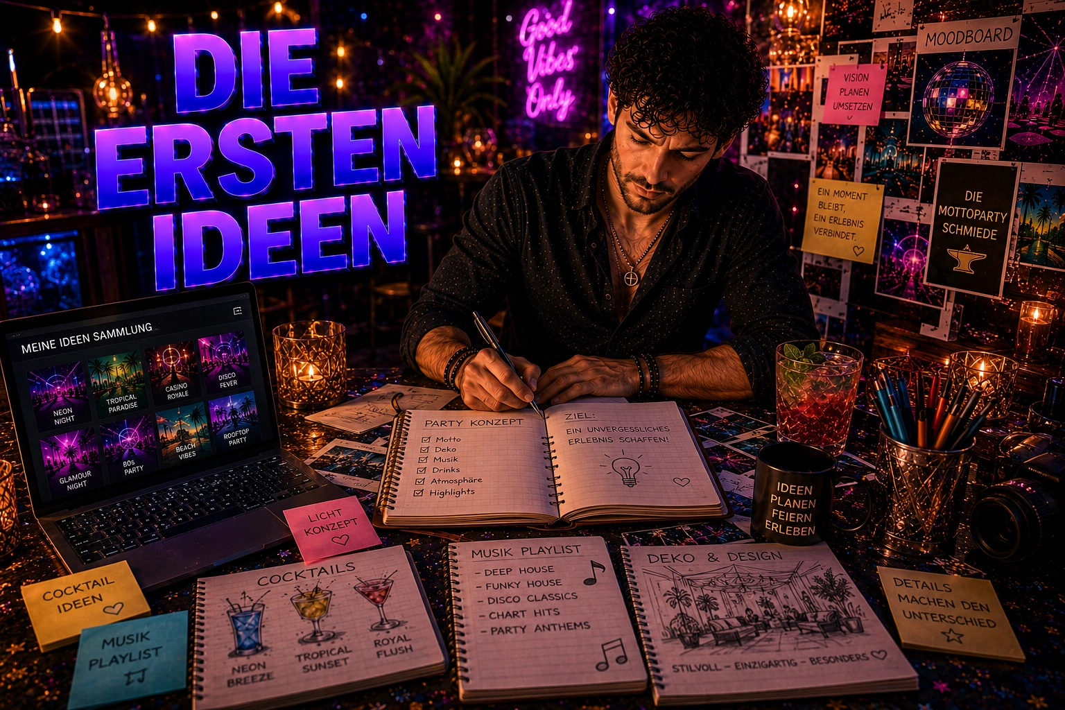 Teil 14: Die ersten gesammelten Ideen & Notizen