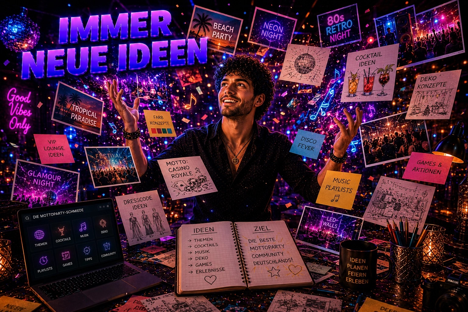 Warum plötzlich immer neue Ideen dazu kamen