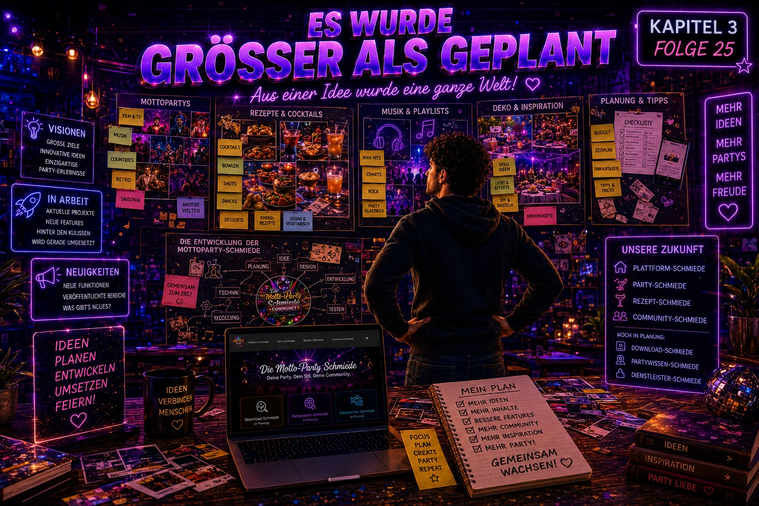 Warum die Plattform plötzlich größer wurde als geplant