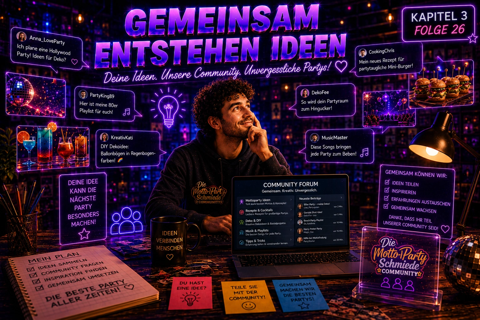 Wie die Idee eines Forums entstand