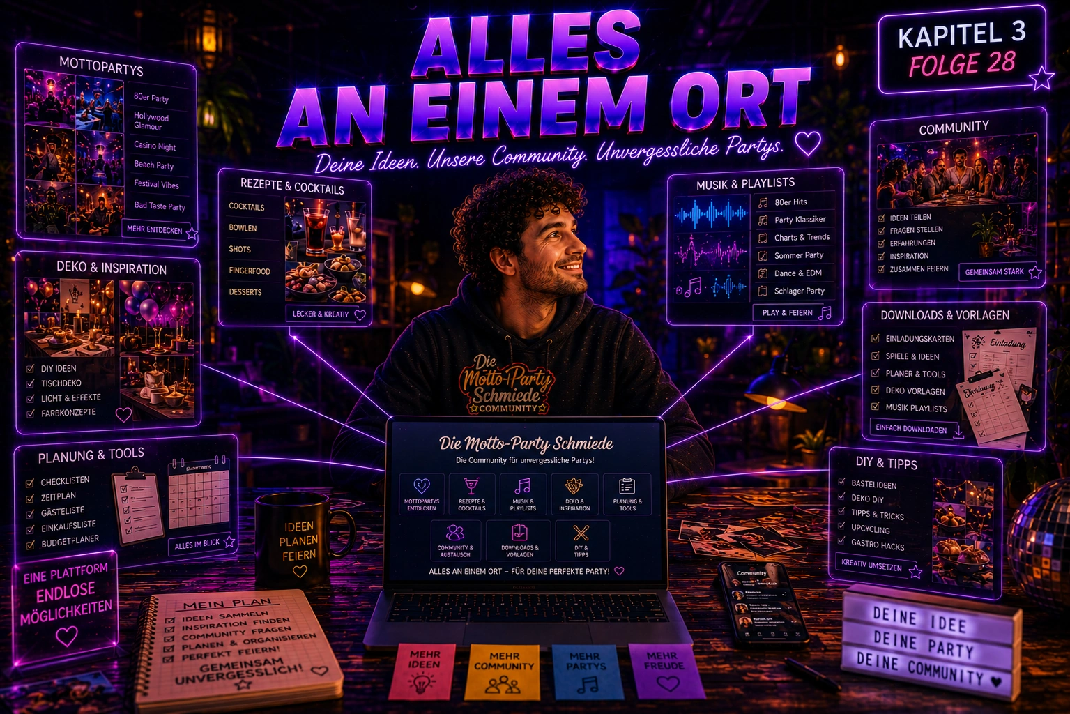 Warum ich alles an einem Ort verbinden wollte