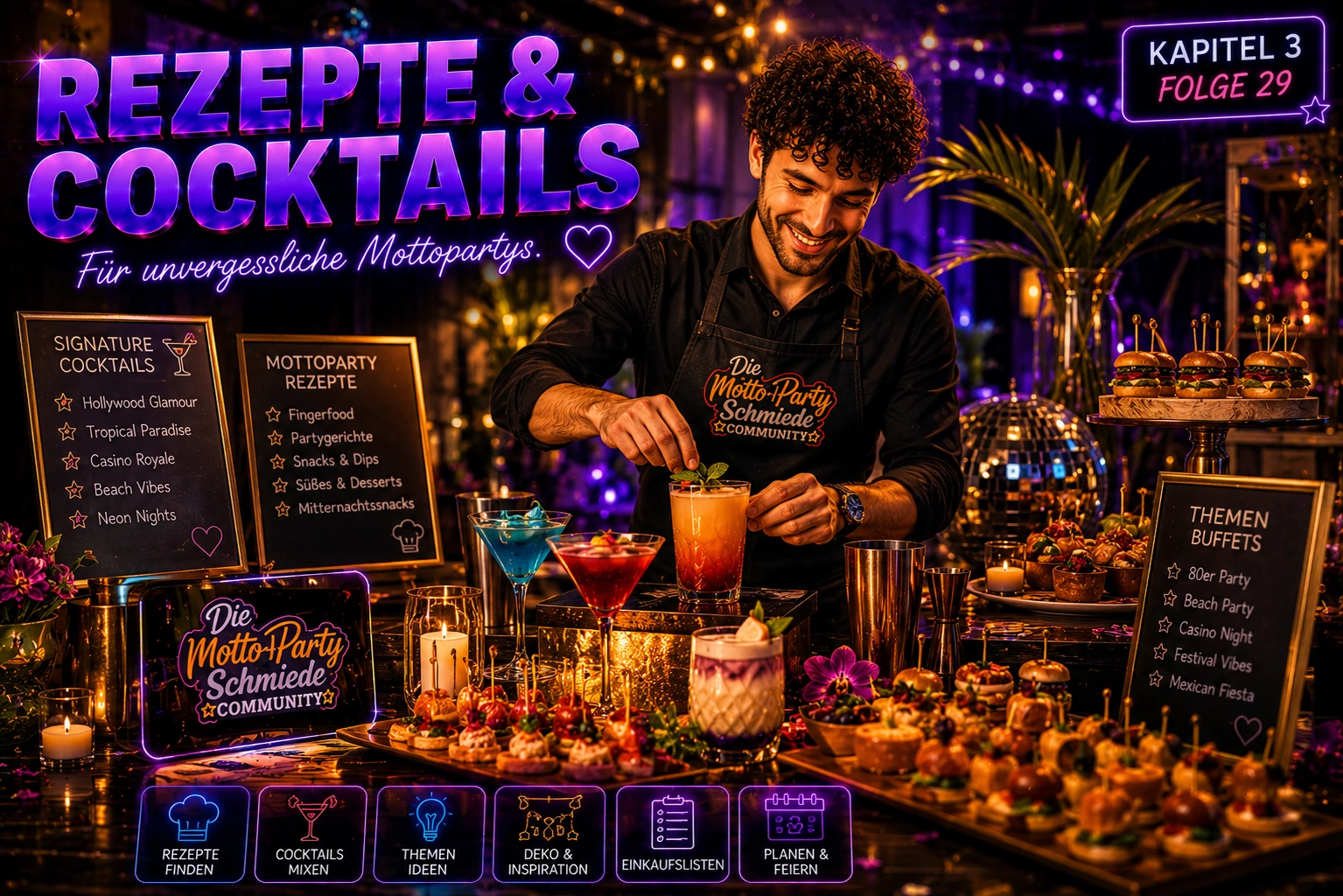 Die Idee hinter Rezepten & Cocktails