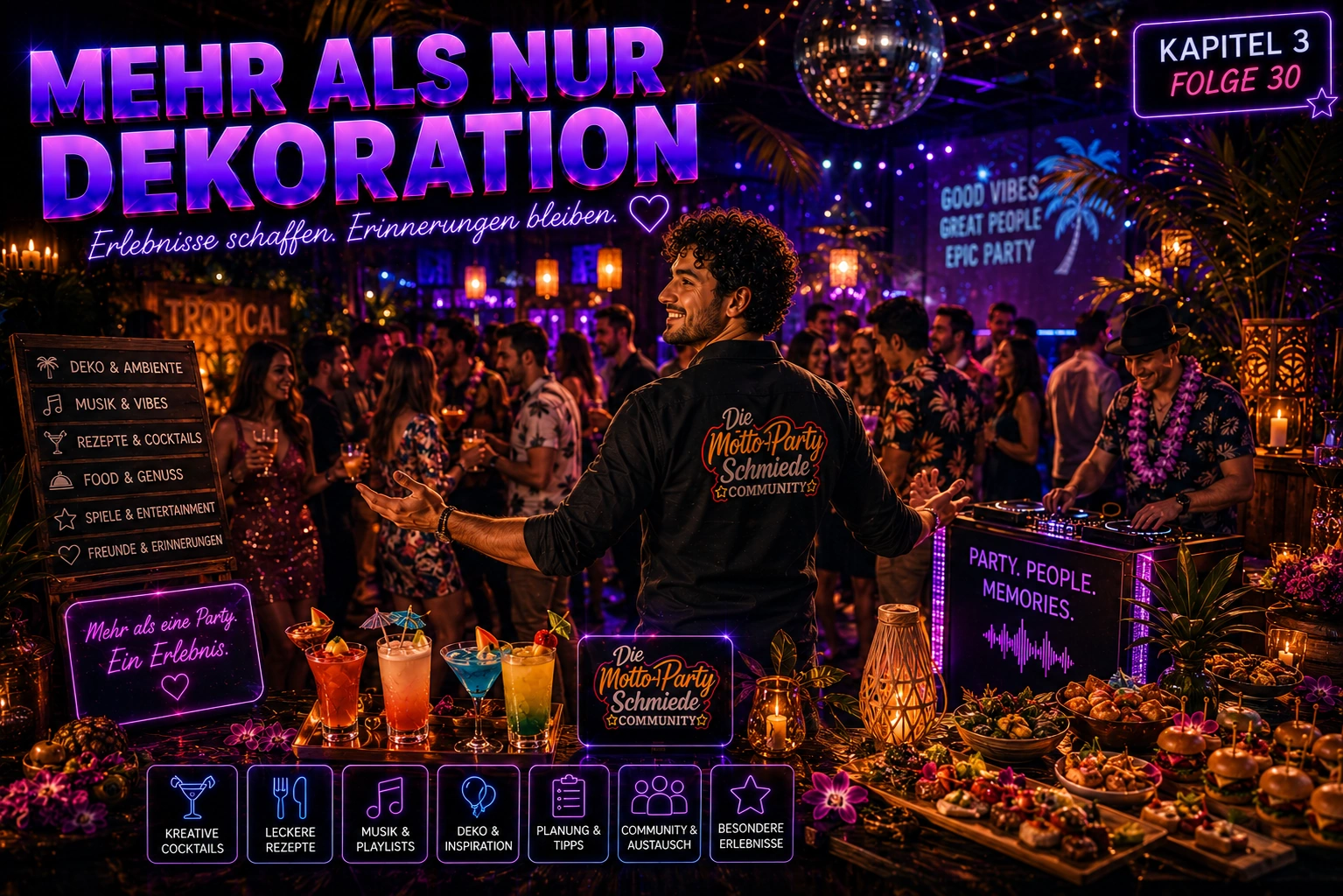 Warum Mottopartys mehr sind als nur Dekoration